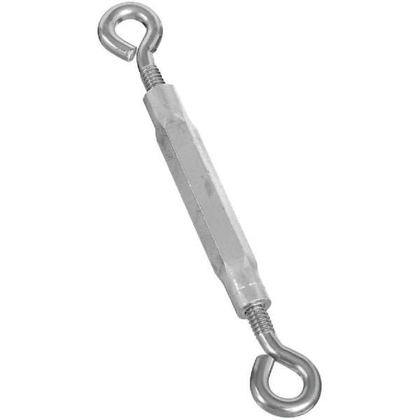 National 1/4 In. x 7-1/2 In. Stainless Steel Eye & Eye Turnbuckle N221838 - main
